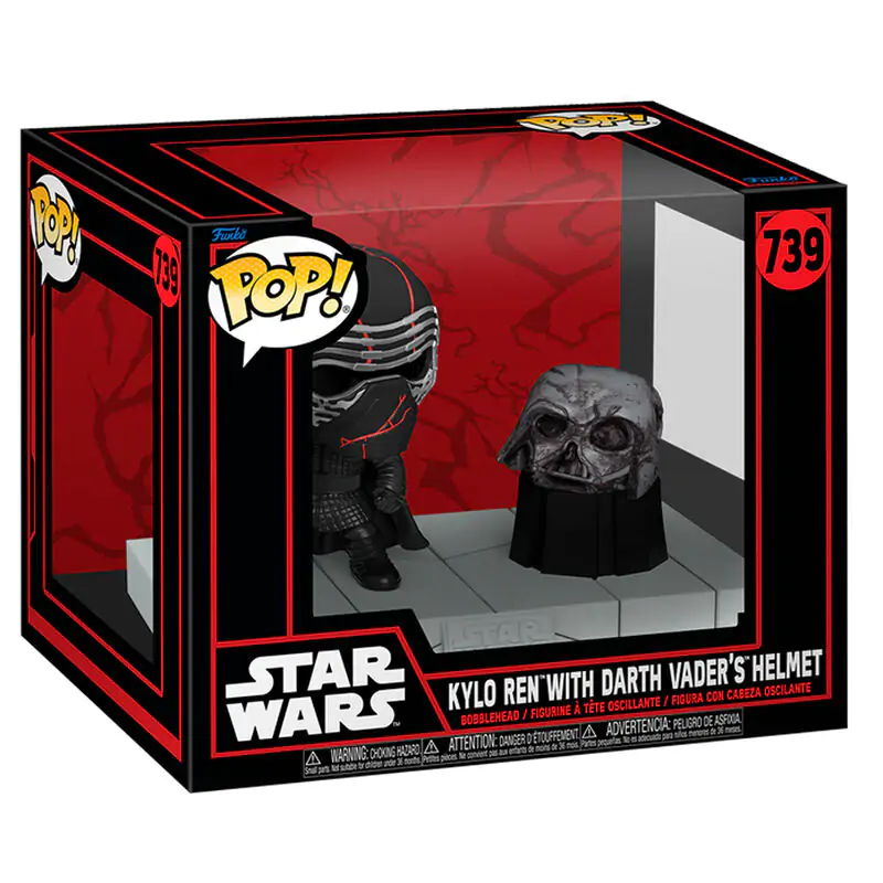 Funko POP figura Deluxe Star Wars Kylo Ren s Darth Vader kacigom fotografija proizvoda