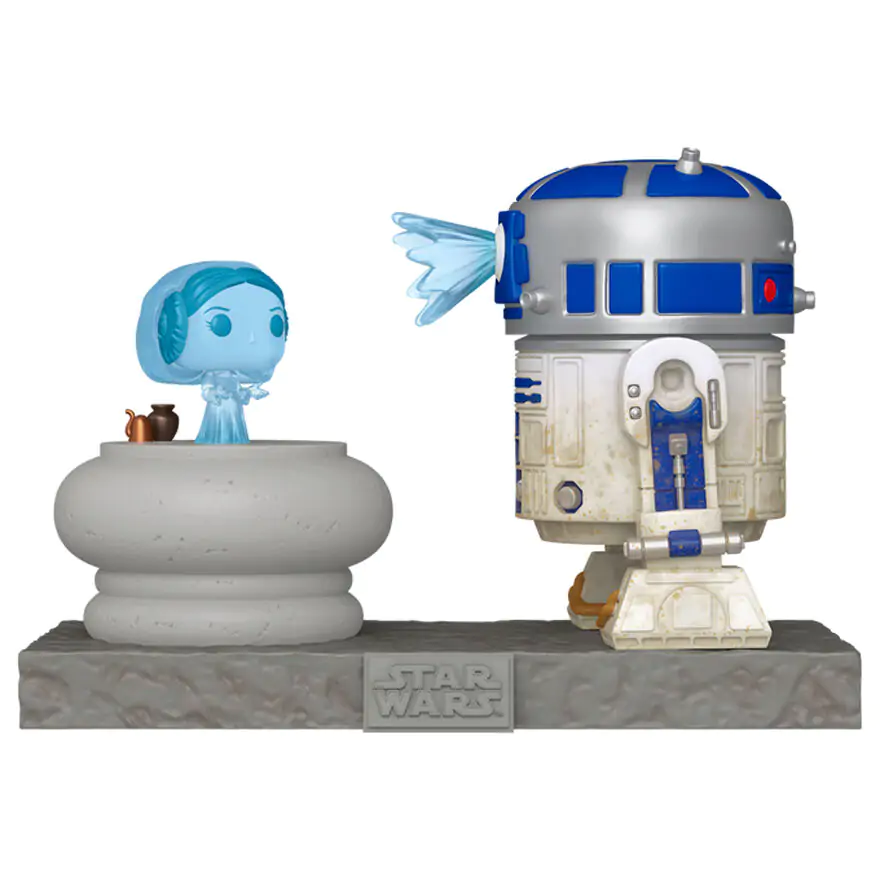 Funko POP figurica Deluxe Star Wars R2-D2 i Princeza Leia Hologram fotografija proizvoda