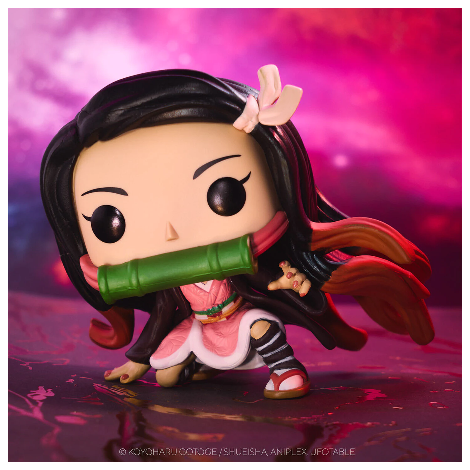 Demon Slayer POP! Animation Vinilna Figura Nezuko Kamado 9 cm fotografija proizvoda