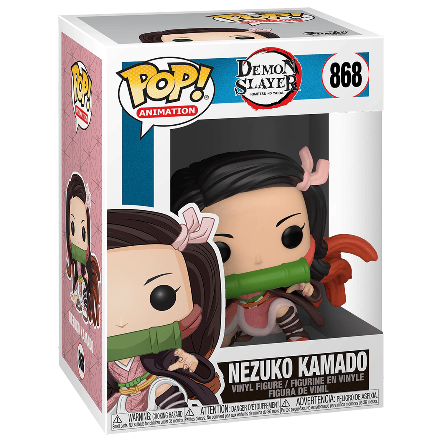 Demon Slayer POP! Animation Vinilna Figura Nezuko Kamado 9 cm fotografija proizvoda