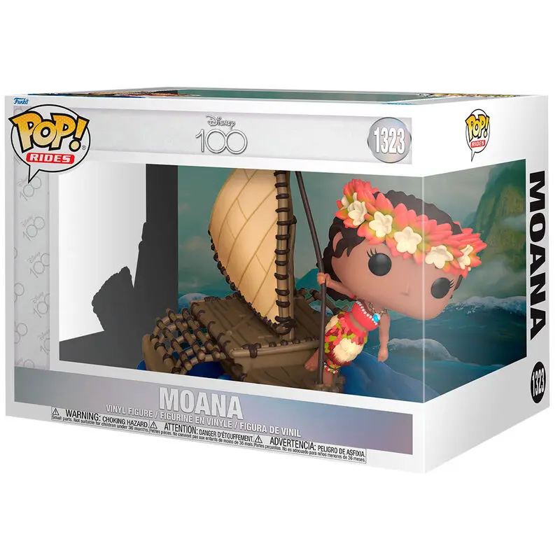 Disneyjeva 100. obljetnica POP! Rides Super Deluxe Vinilna Figura Moana (Finale) 15 cm fotografija proizvoda