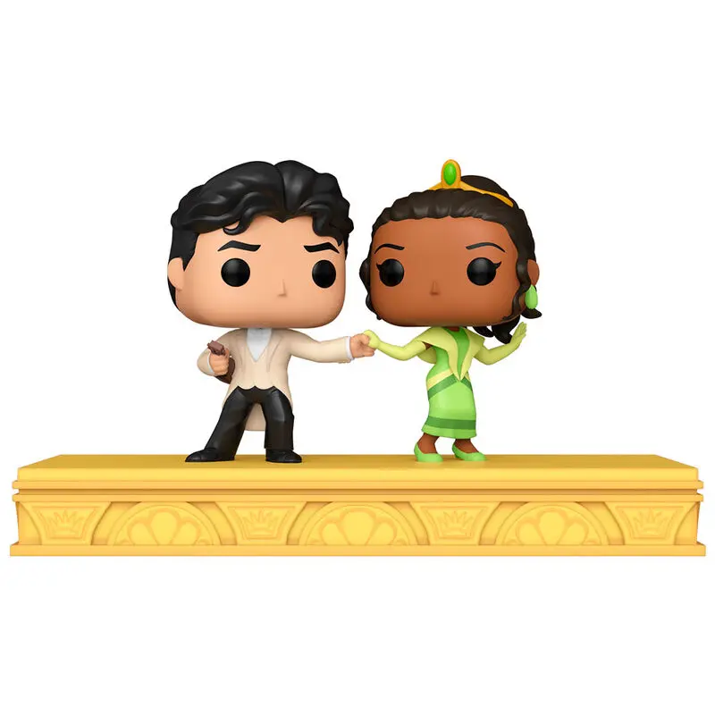 Disneyjeva 100. obljetnica POP Moment! Vinil Figure Paket od 2 Tiana & Naveen 9 cm fotografija proizvoda