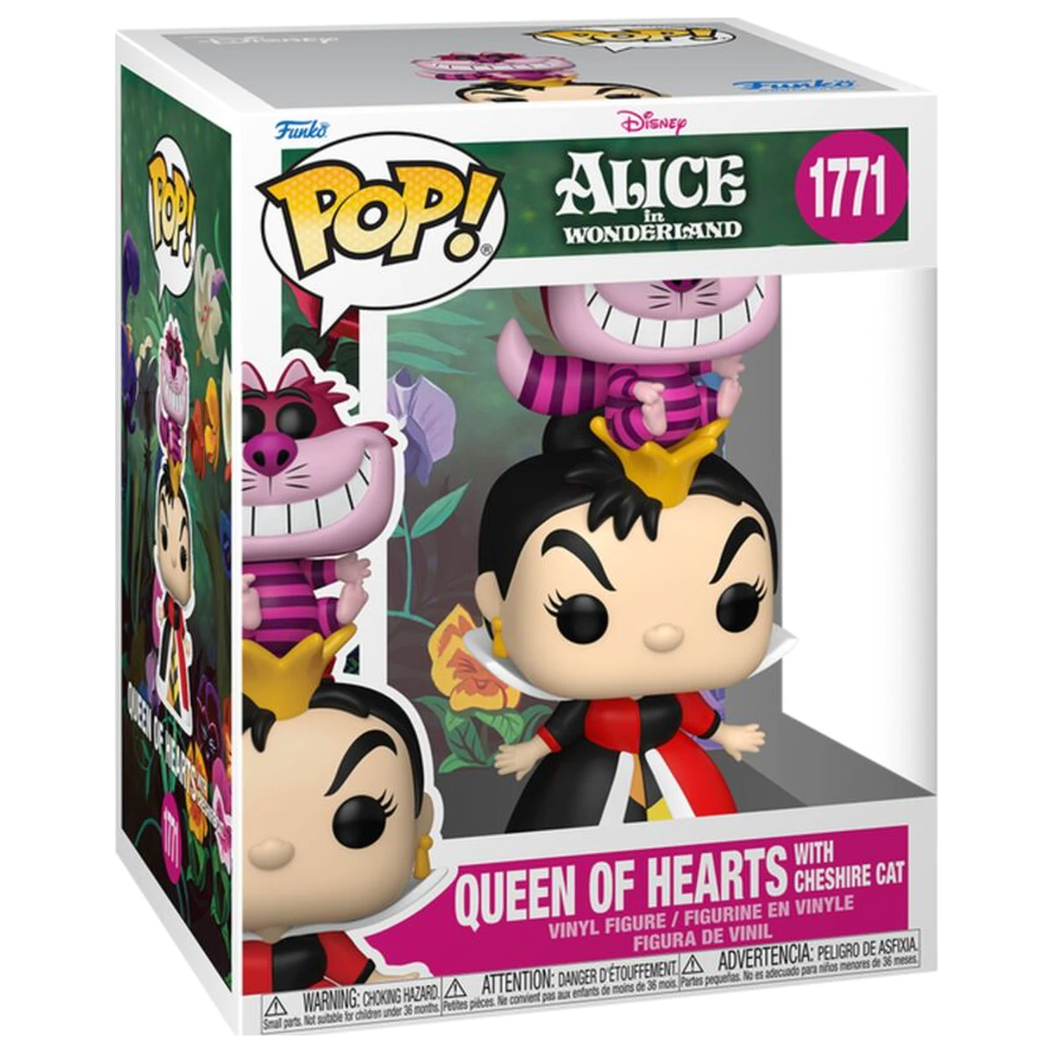 Funko POP figurica Premium Disney Alice In Wonderland Queen of Hearts With Cheshire Cat fotografija proizvoda