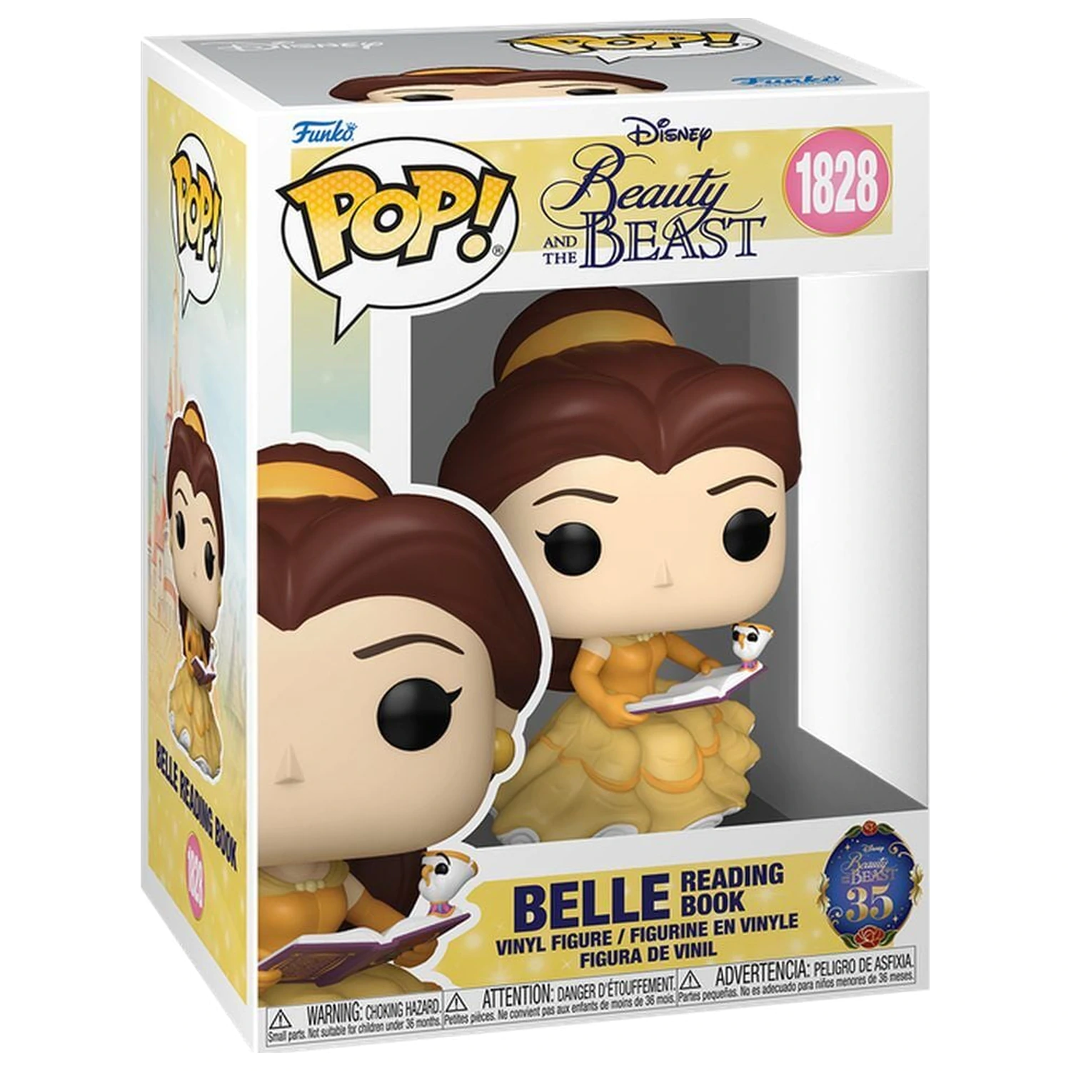 Funko POP figura Disney Beauty and the Beast Belle Reading Book fotografija proizvoda