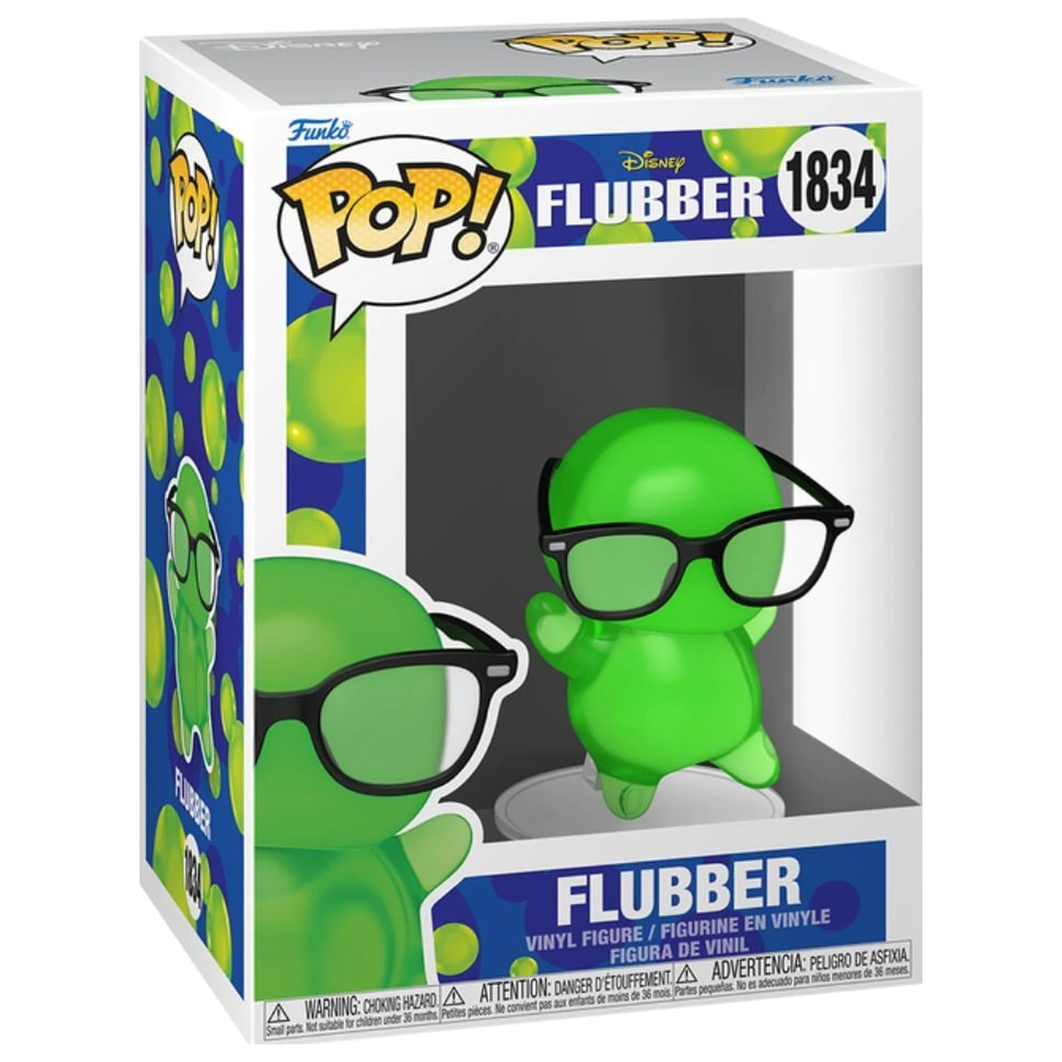 Funko POP figura Disney Flubber - Flubber with Glasses Translucent fotografija proizvoda