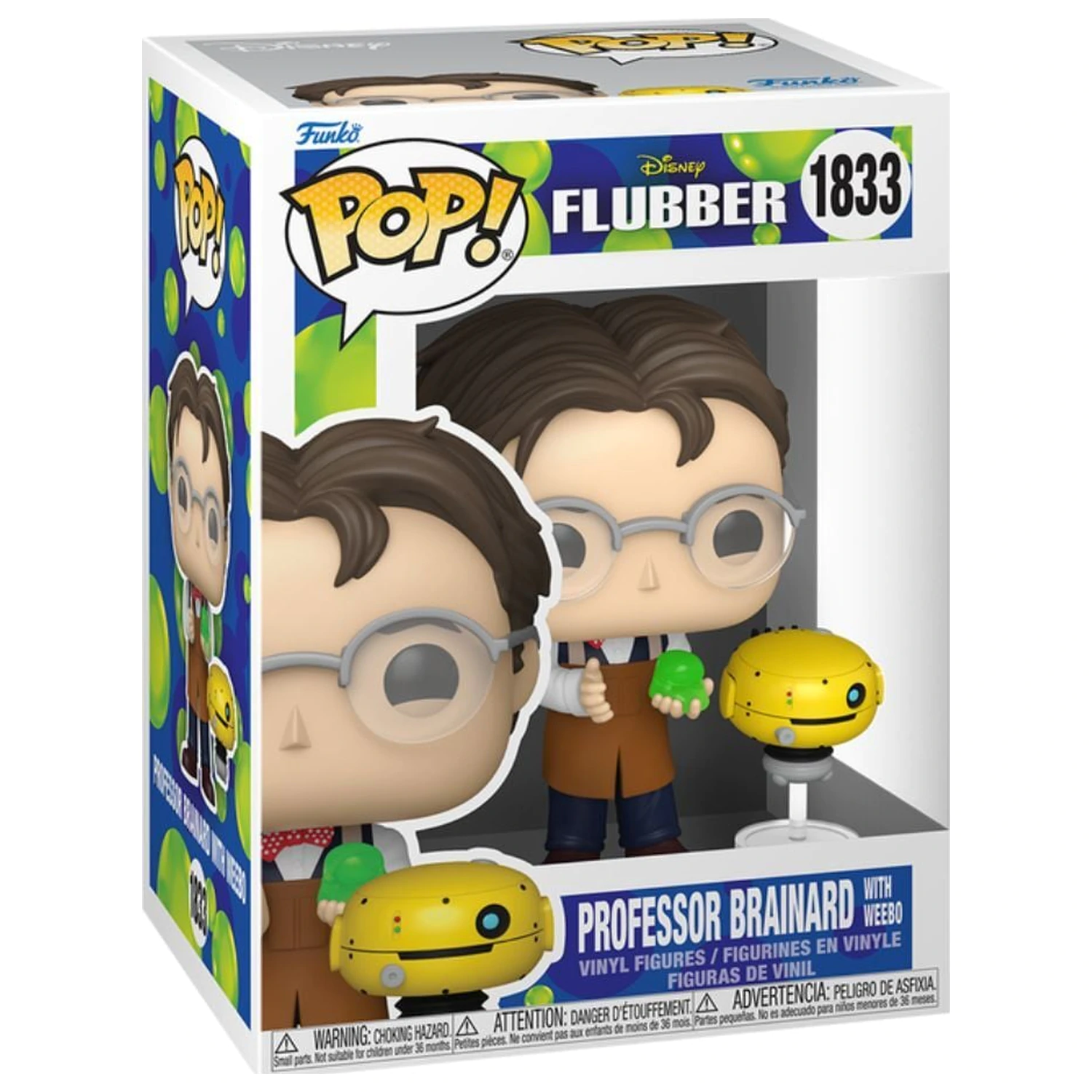 Funko POP figura Disney Flubber Professor Brainard with Weebo fotografija proizvoda