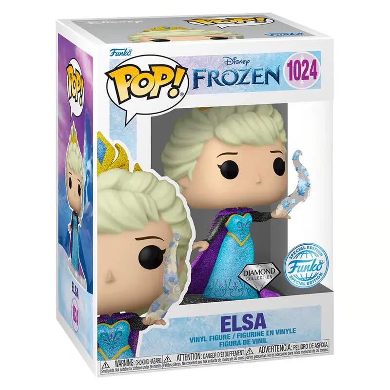 Disney: Ultimate Princess POP! Vinil figura Elsa (Frozen) (DGLT) 9 cm fotografija proizvoda