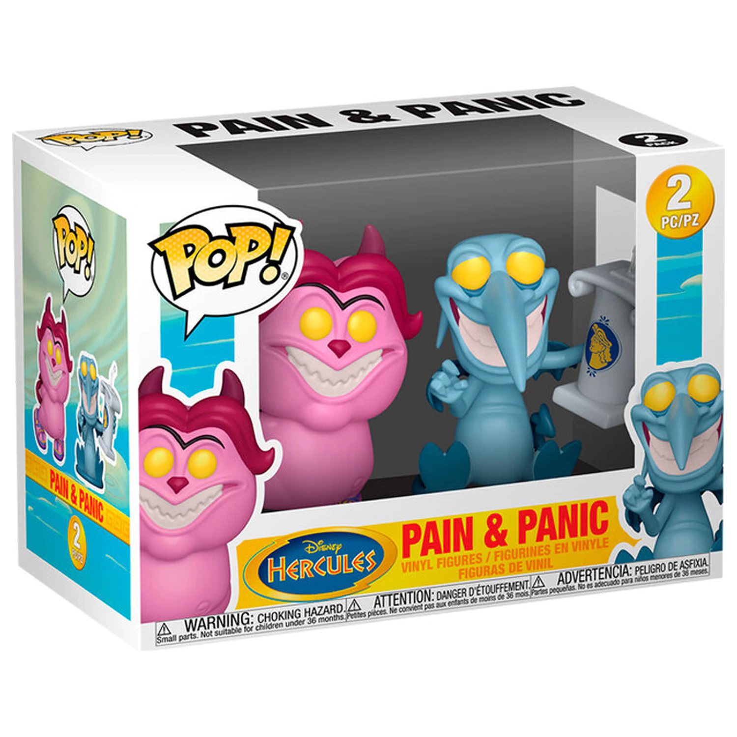 Funko POP figure Disney Hercules pakiranje 2 figure Pain & Panic fotografija proizvoda