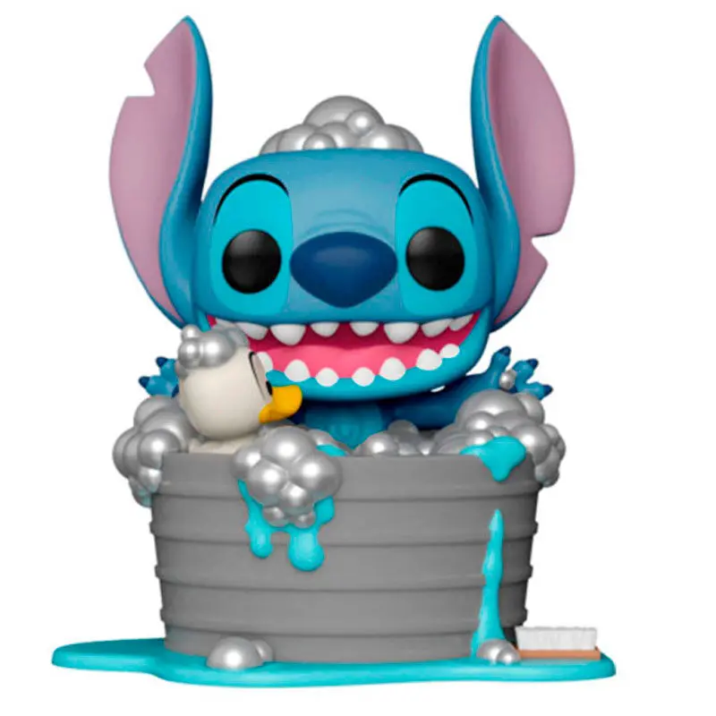 Disney POP! Deluxe Vinilna figura Stitch u kadi 9 cm fotografija proizvoda