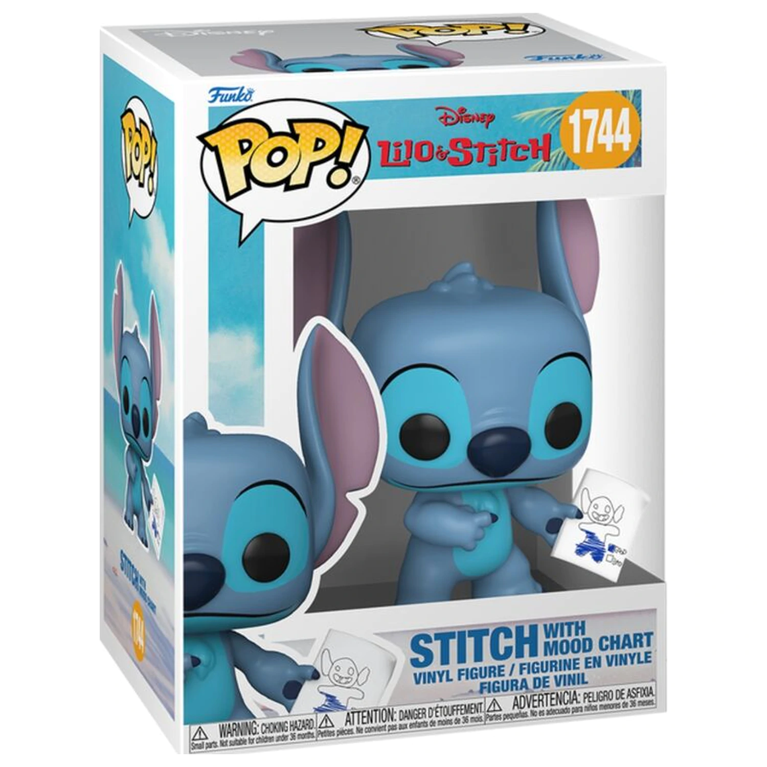 Funko POP figura Disney Lilo & Stitch - Stitch s ljestvicom raspoloženja fotografija proizvoda