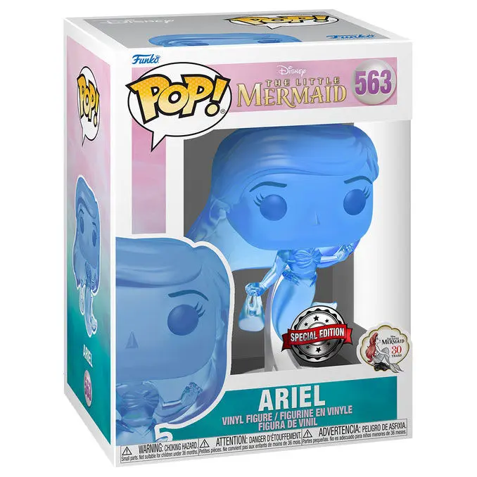 Mala Sirena POP! Disney Vinyl Figure Ariel s torbom (BU) (TRL) 9 cm fotografija proizvoda