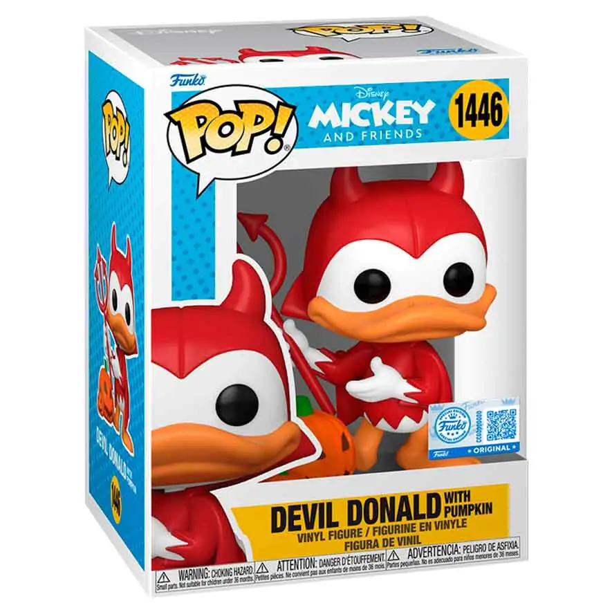 Funko POP figura Disney Mickey and Friends Devil Donald s Tikvom Exclusive fotografija proizvoda