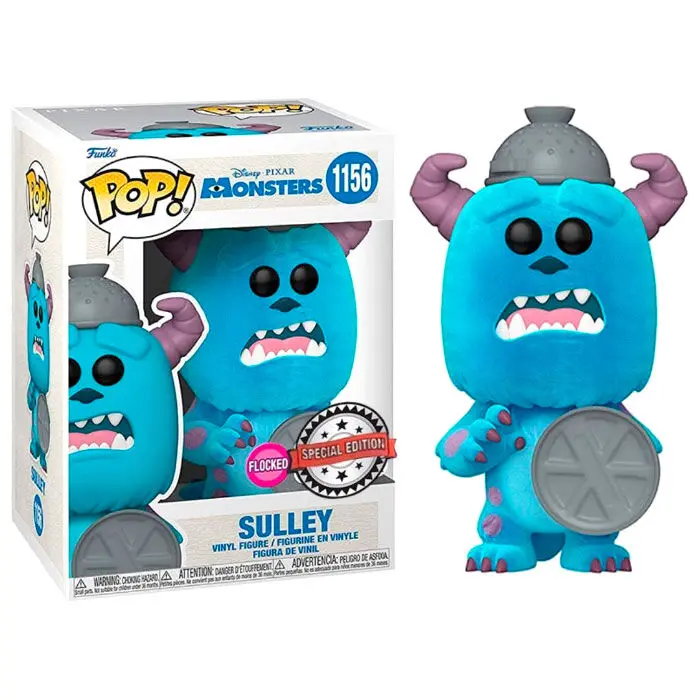 Monsters, Inc. 20th Anniversary POP! Disney Vinyl Figura Sulley s Poklopcem (Flocked) 9 cm fotografija proizvoda