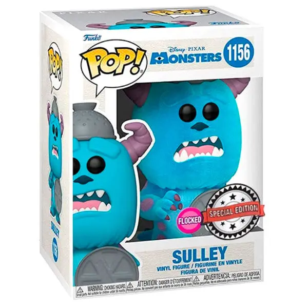 Monsters, Inc. 20th Anniversary POP! Disney Vinyl Figura Sulley s Poklopcem (Flocked) 9 cm fotografija proizvoda