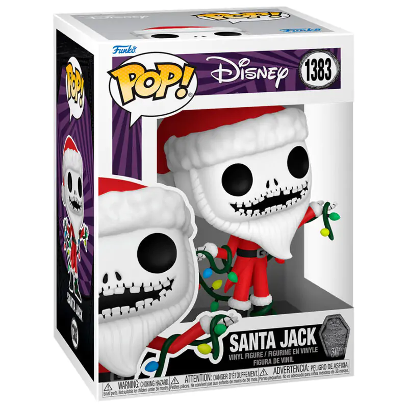 POP figurica Disney Nightmare Before Christmas 30th Anniversary Santa Jack fotografija proizvoda