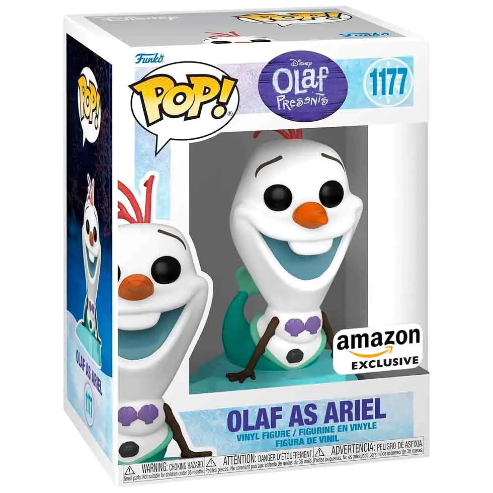 Funko POP figura Disney Olaf Present - Olaf as Ariel Exclusive fotografija proizvoda