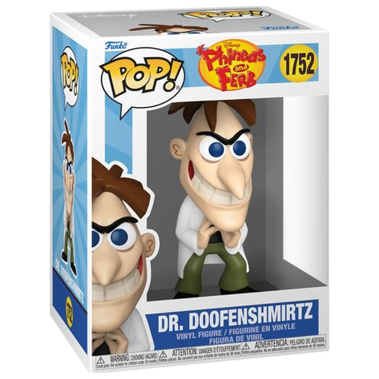 Funko POP figura Disney Phineas And Ferb Dr. Doofenshmirtz fotografija proizvoda