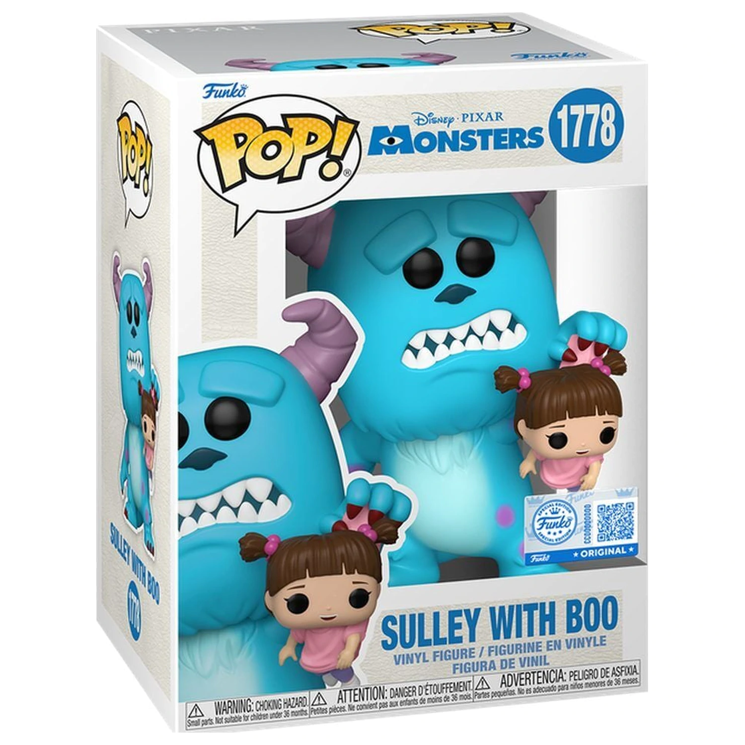 Funko POP figura Disney Pixar Monsters Inc Sulley with Boo Exclusive fotografija proizvoda