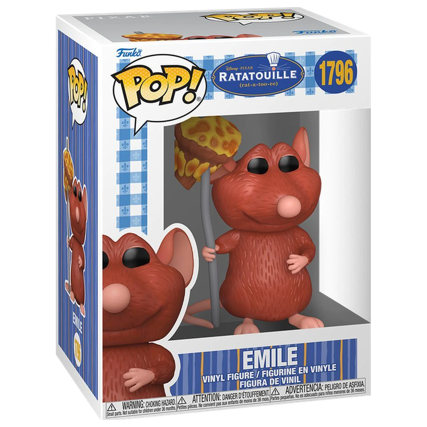 Funko POP figura Disney Pixar Ratatouille Emile s gljivom fotografija proizvoda