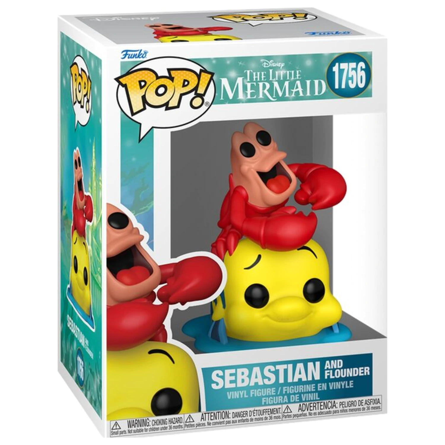 Funko POP figura Disney Sebastian and Flounder fotografija proizvoda
