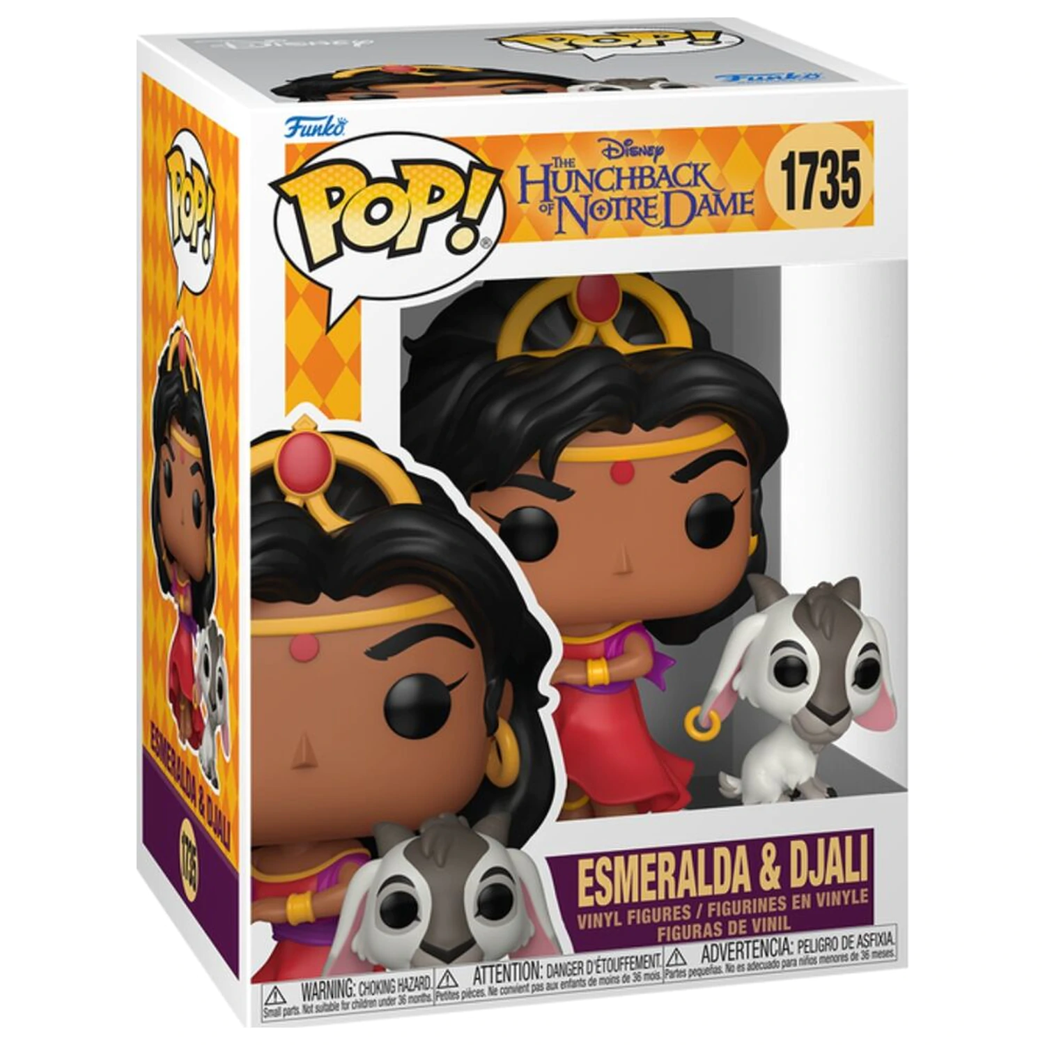 Funko POP figura Disney The Hunchback of Notre Dame Esmeralda & Djali fotografija proizvoda