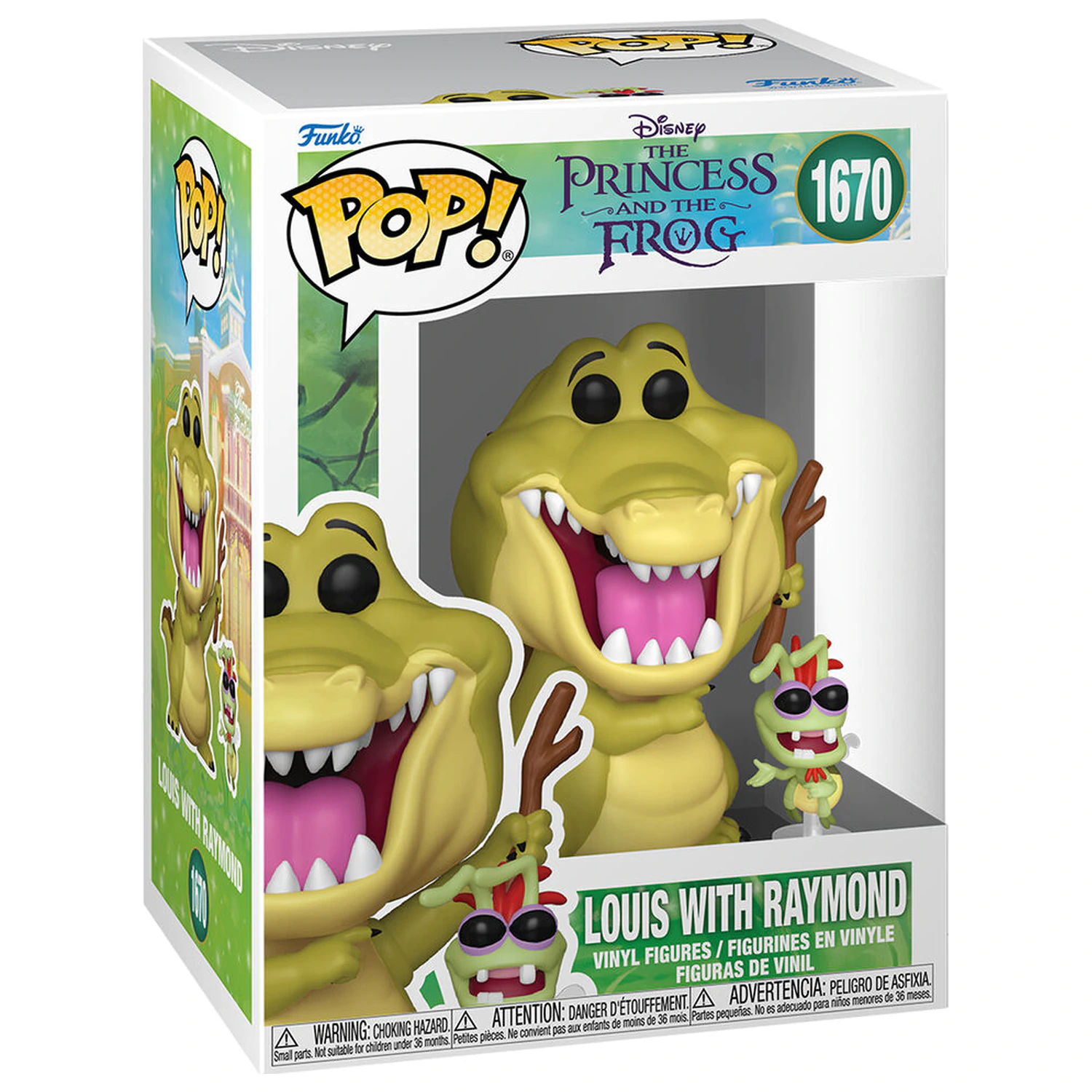 Funko POP figura Disney The Princess and the Frog Louis with Raymond fotografija proizvoda