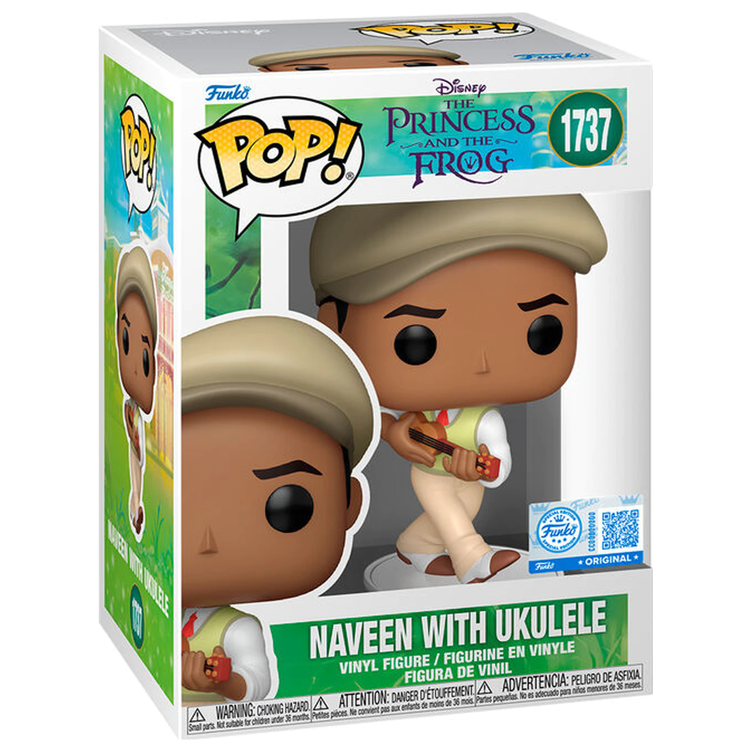 Funko POP figura Disney The Princess and the Frog Naveen with Ukulele fotografija proizvoda