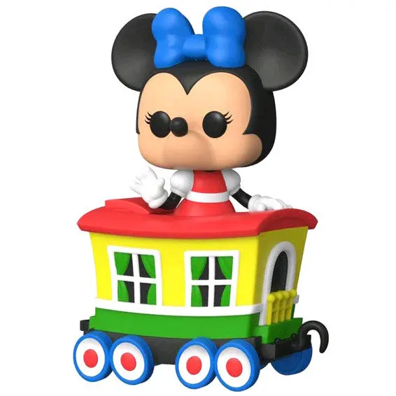 Disneyland Resort POP! Disney Vlak Kola Vinilna Figura Minnie Mouse na Casey Jr. Circus Train atrakciji 9 cm fotografija proizvoda