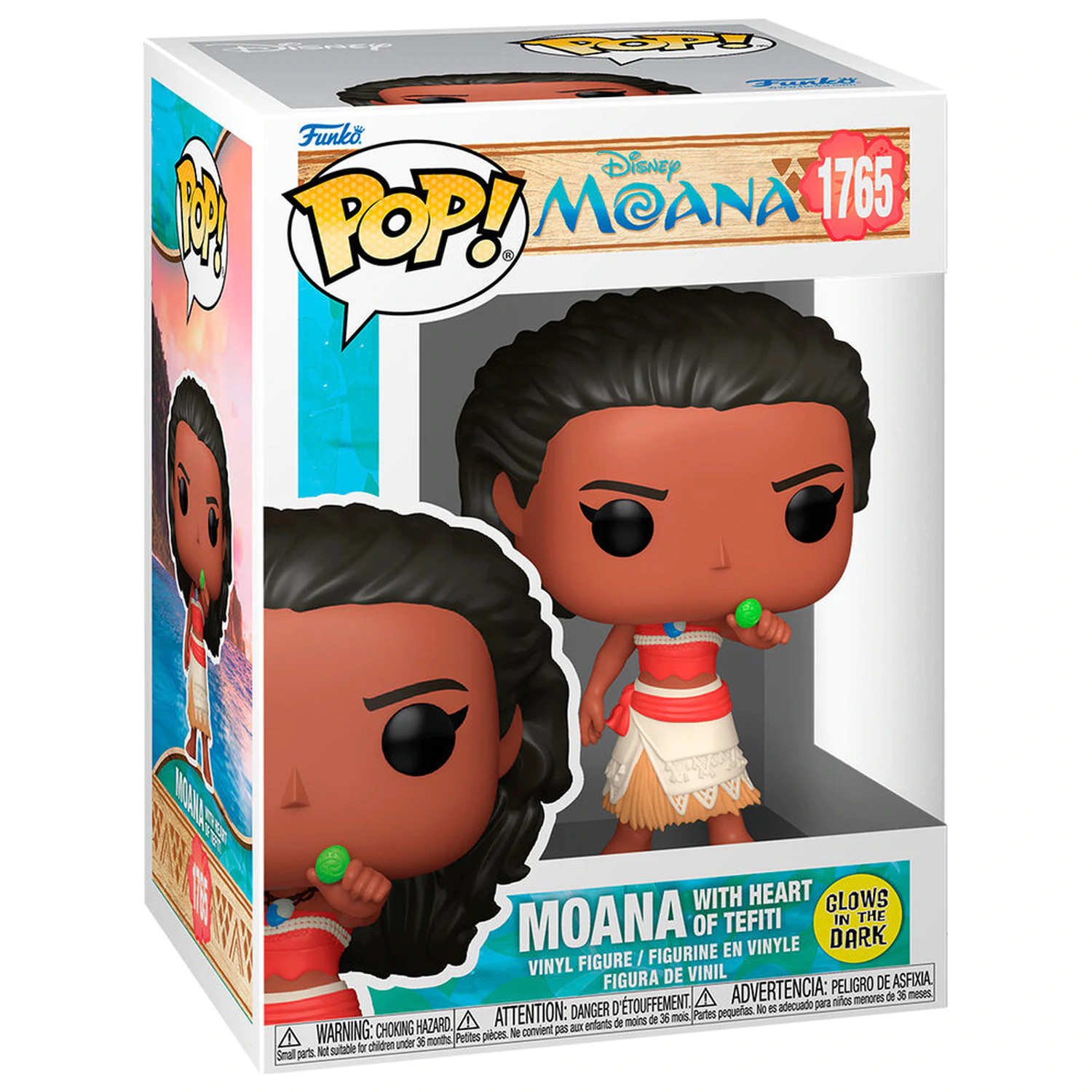 Funko POP figura Disney Vaiana Moana 3 Moana with Heart of Tefiti fotografija proizvoda