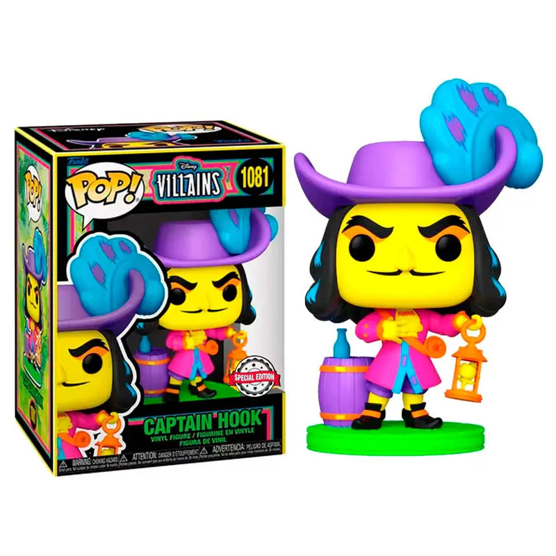 Disney Villains POP! Vinyl figura kuka (Blacklight) 9 cm fotografija proizvoda