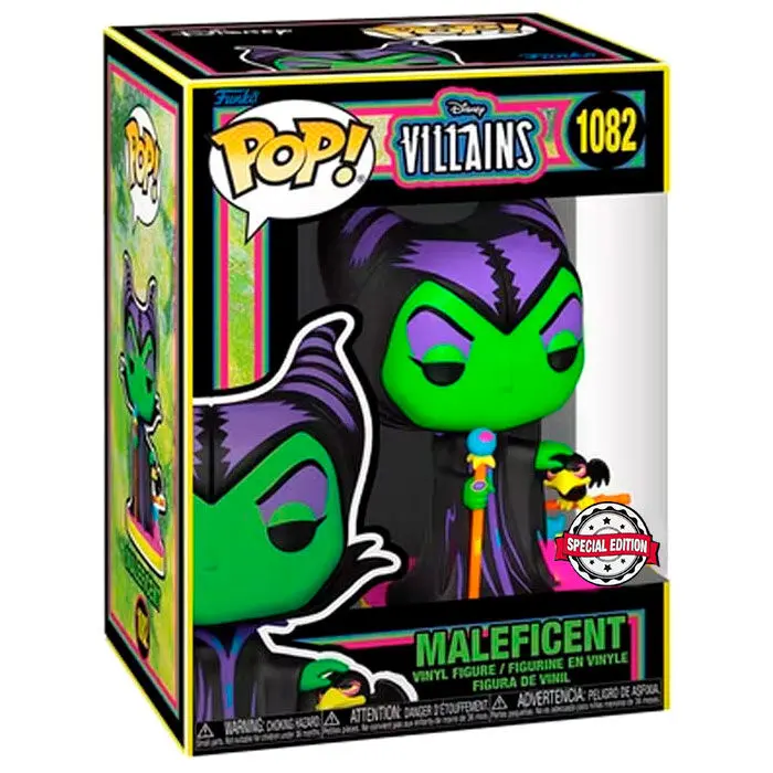 Disney Villains POP! Vinilna Figura Zlica (Blacklight) 9 cm fotografija proizvoda