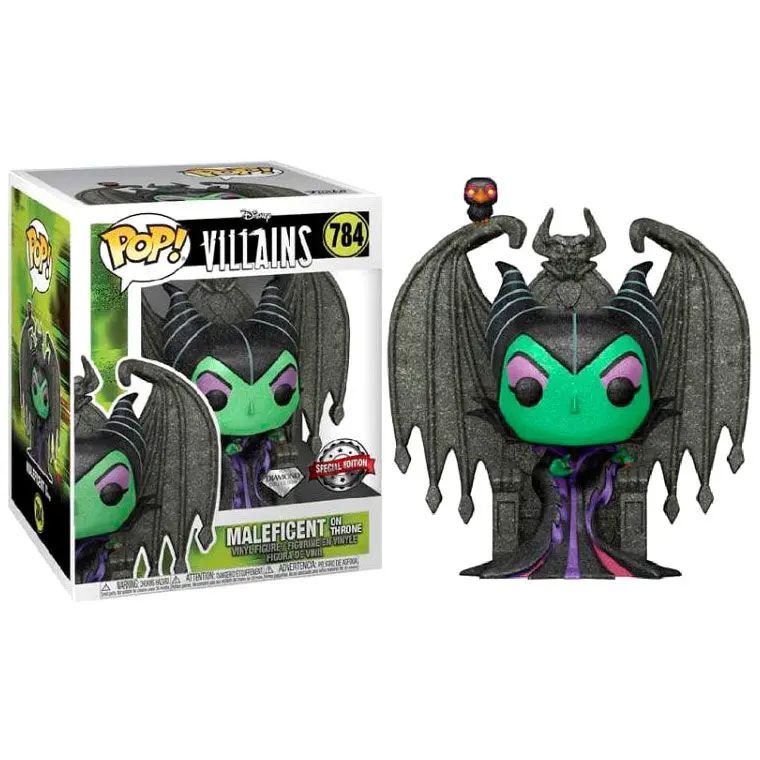 POP figura Disney Villains Maleficent on Throne Diamond Exclusive fotografija proizvoda