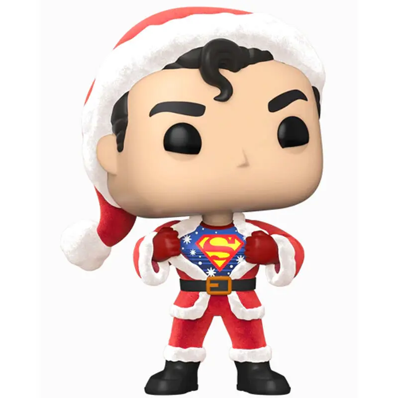 Funko POP figura i majica u kutiji Back DC Comics Superman Exclusive Flocked fotografija proizvoda