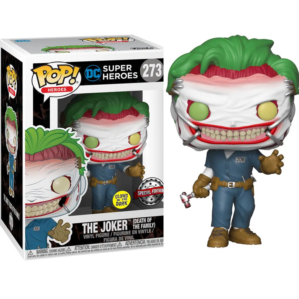 Funko POP! figura i majica u kutiji DC Comics The Joker Exkluzív fotografija proizvoda