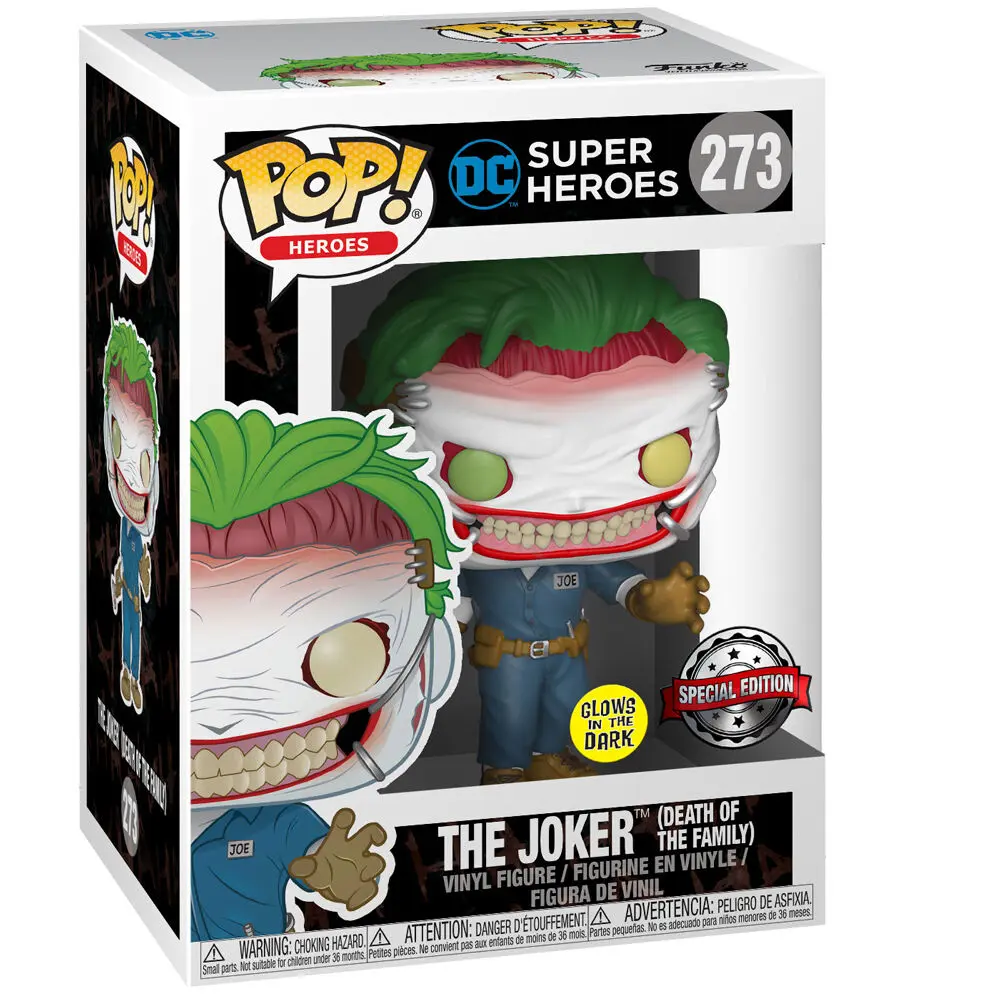 Funko POP! figura i majica u kutiji DC Comics The Joker Exkluzív fotografija proizvoda