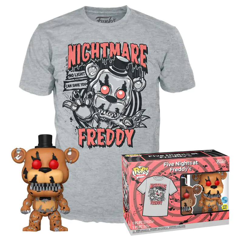 Set figura POP & Tee Five Nights at Freddy's Nightmare Freddy Exclusive fotografija proizvoda