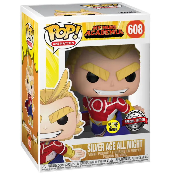 Funko POP figura i majica u kutiji My Hero Academia All Might Exkluzív fotografija proizvoda