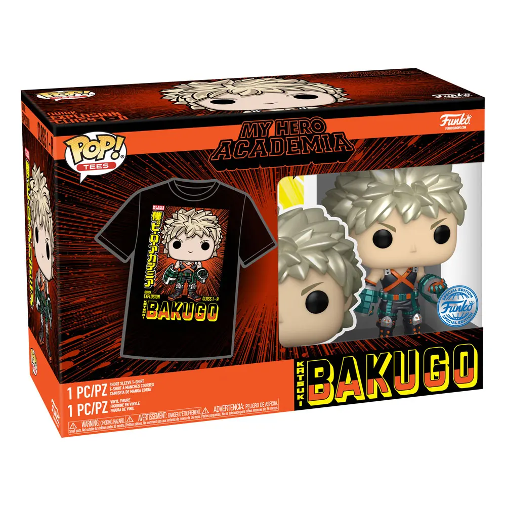 Funko POP! figura i majica My Hero Academia Katsuki Bakugo (MT) fotografija proizvoda