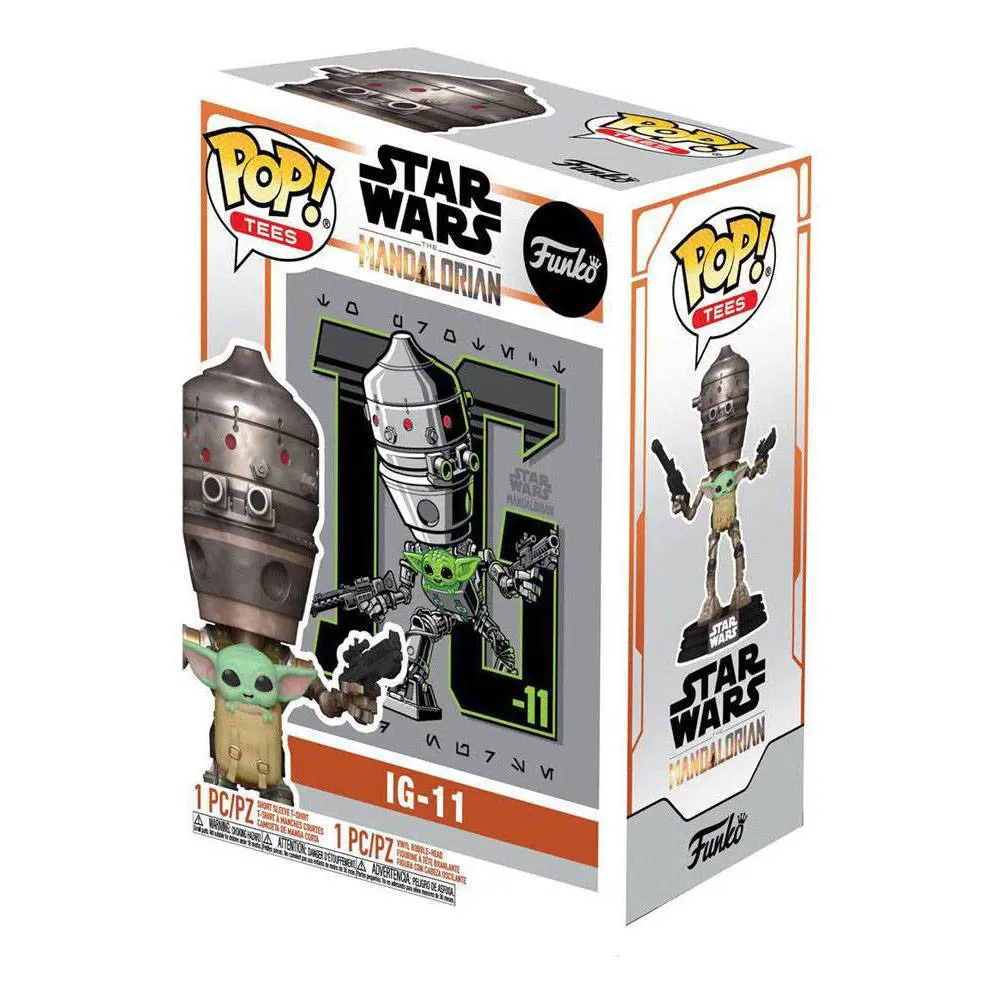 Funko POP! figura & majica u kutiji Star Wars The Mandalorian IG-11 with the Child fotografija proizvoda