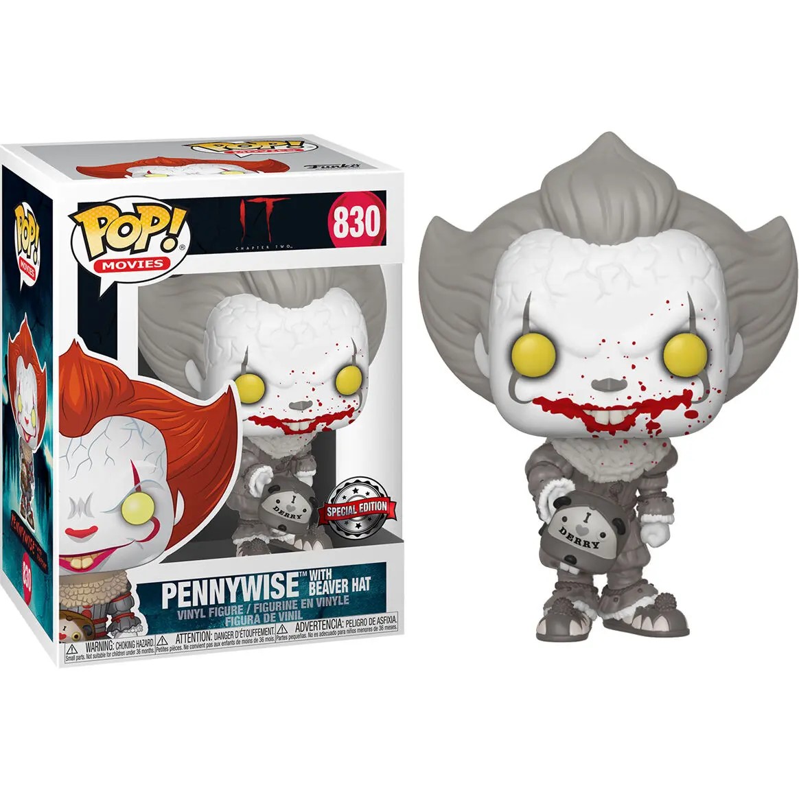 Funko POP! figura i majica u kutiji Stephen Kings It x Pennywise fotografija proizvoda