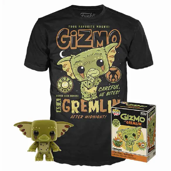 Funko POP figura i majica u kutiji Gremlins Gizmo Exkluzív fotografija proizvoda