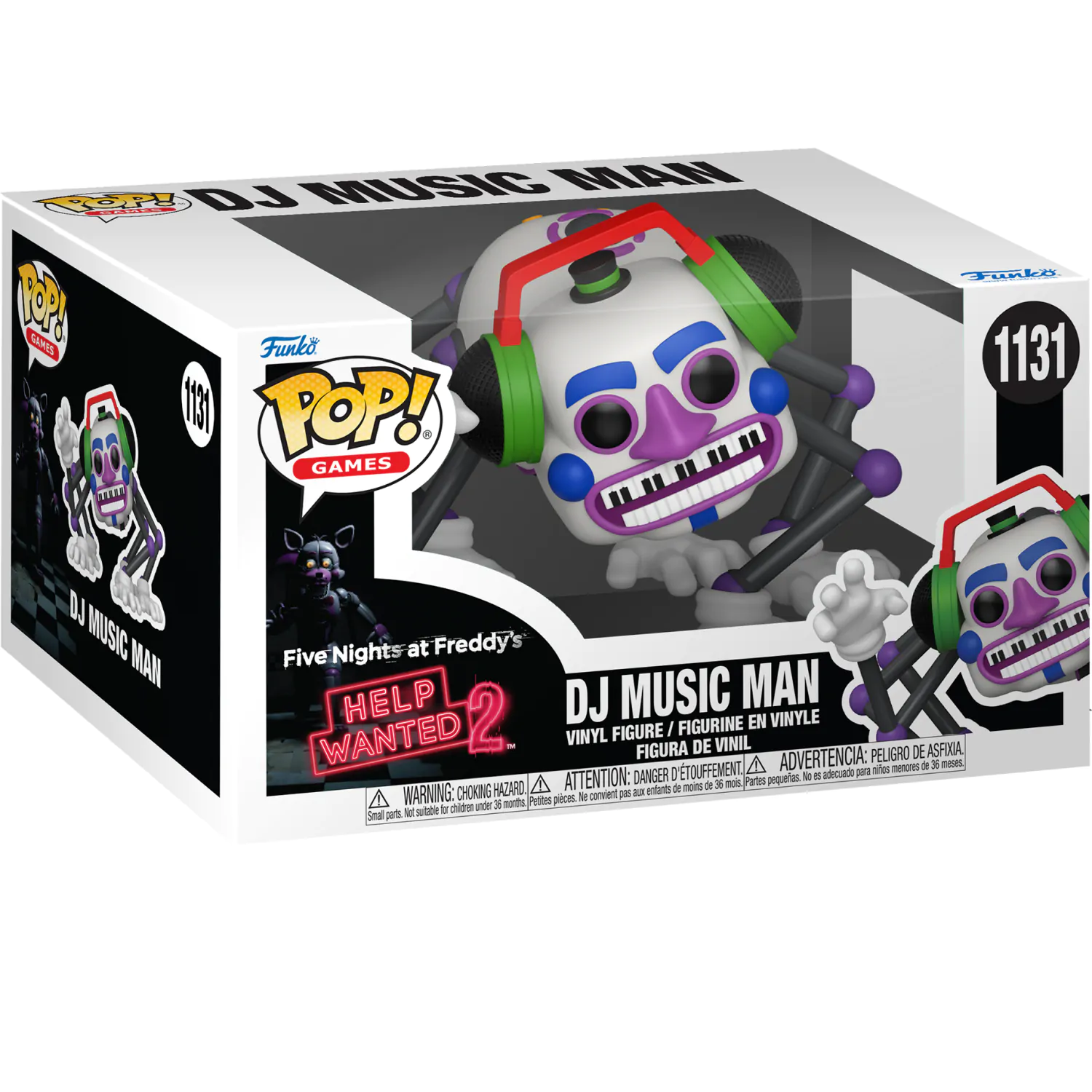 Funko POP figura Five Nights at Freddys Help Wanted 2 DJ Music Man fotografija proizvoda