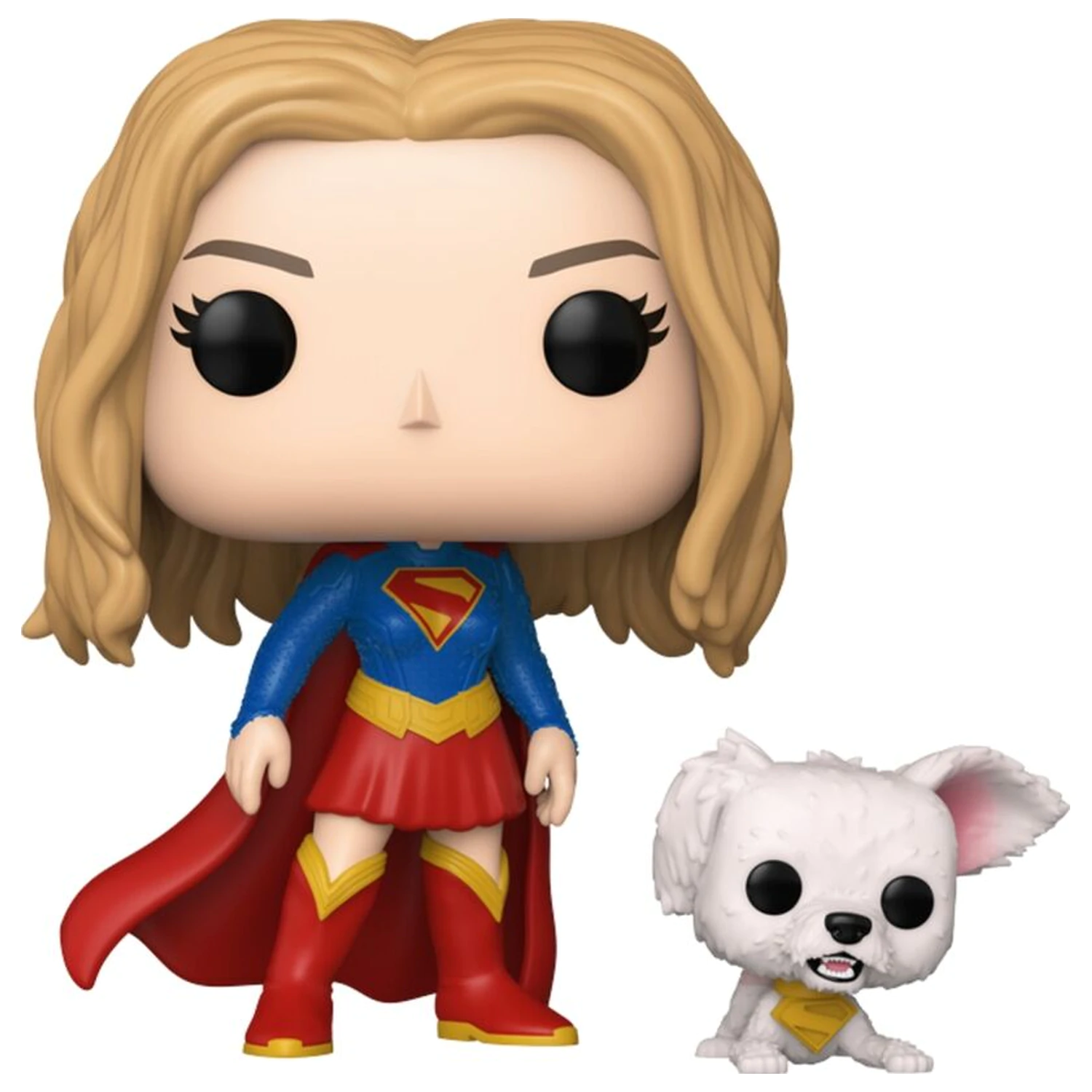 Funko POP figura DC Comics Supergirl Buddy Supergirl with Puppy Krypto fotografija proizvoda