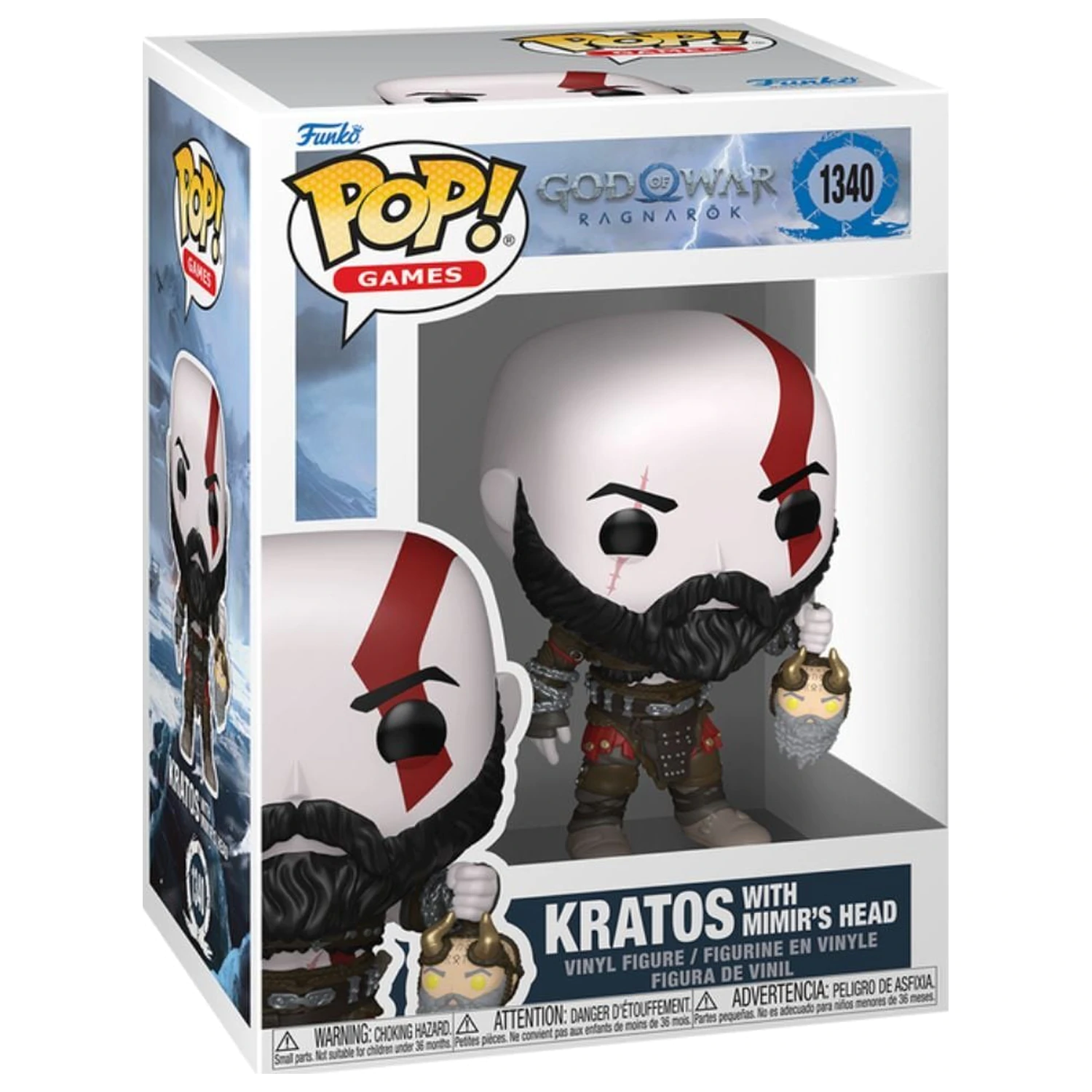 Funko POP figura God of War Kratos with Mimirs Head fotografija proizvoda