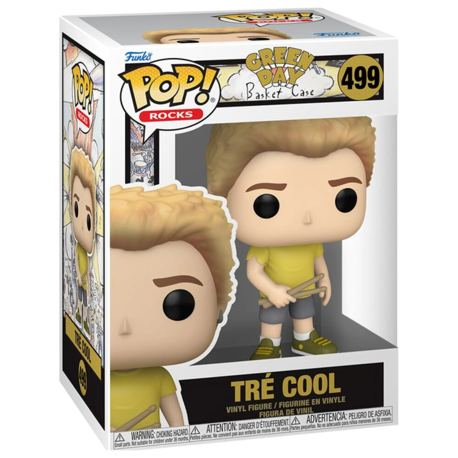 Funko POP figura Green Day Tre Cool Basket Case fotografija proizvoda