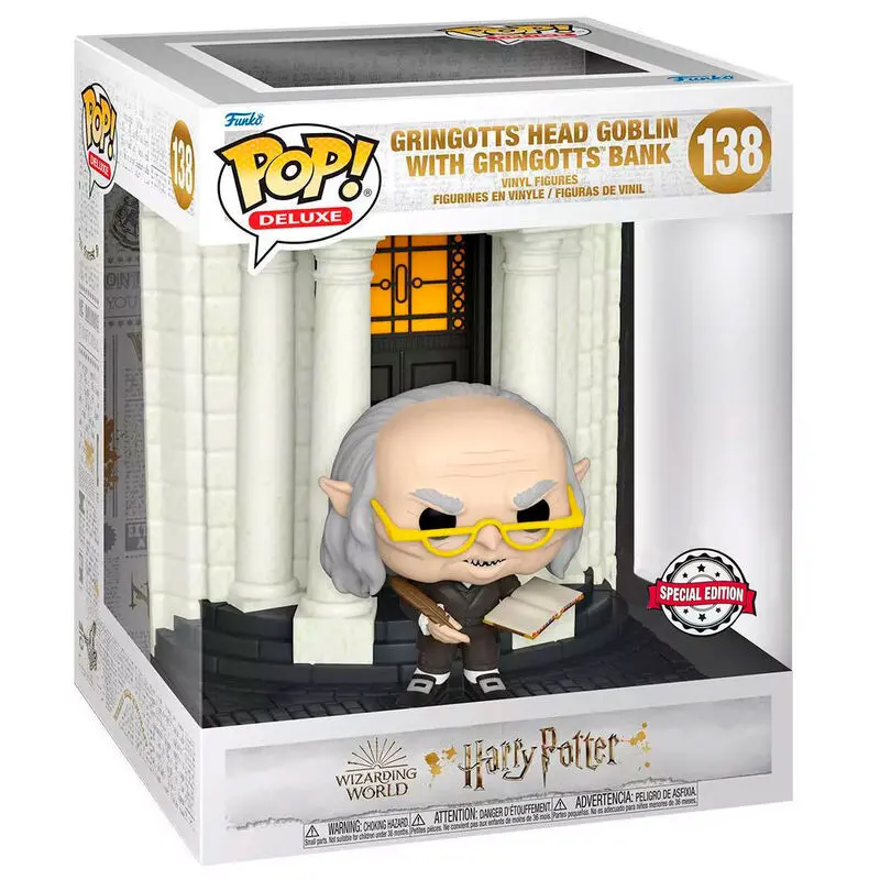 POP figura Harry Potter Diagon Alley Gringotts Bank with Head Exclusive fotografija proizvoda