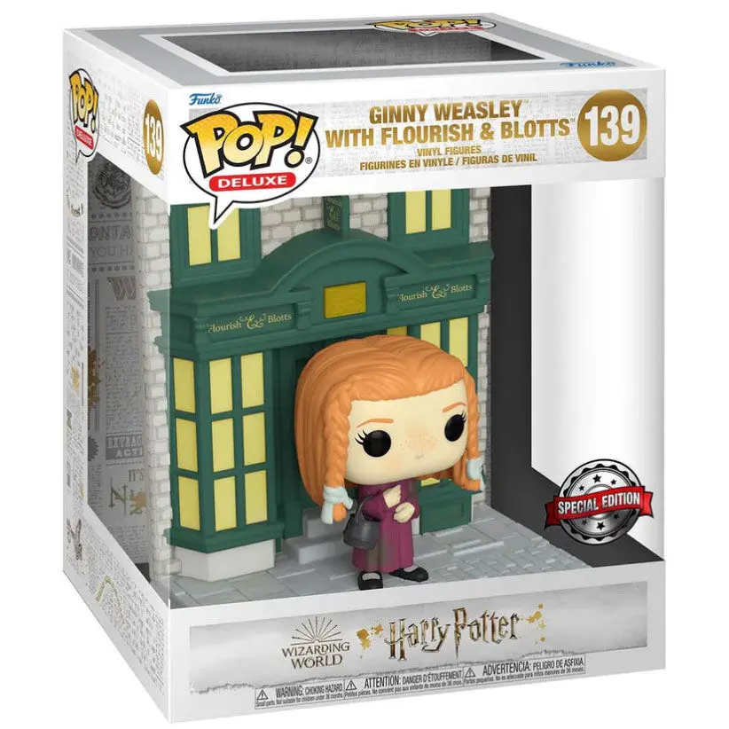 POP figurica Harry Potter Diagon Alley Ginny Weasley Flourish & Blotts Exclusive fotografija proizvoda