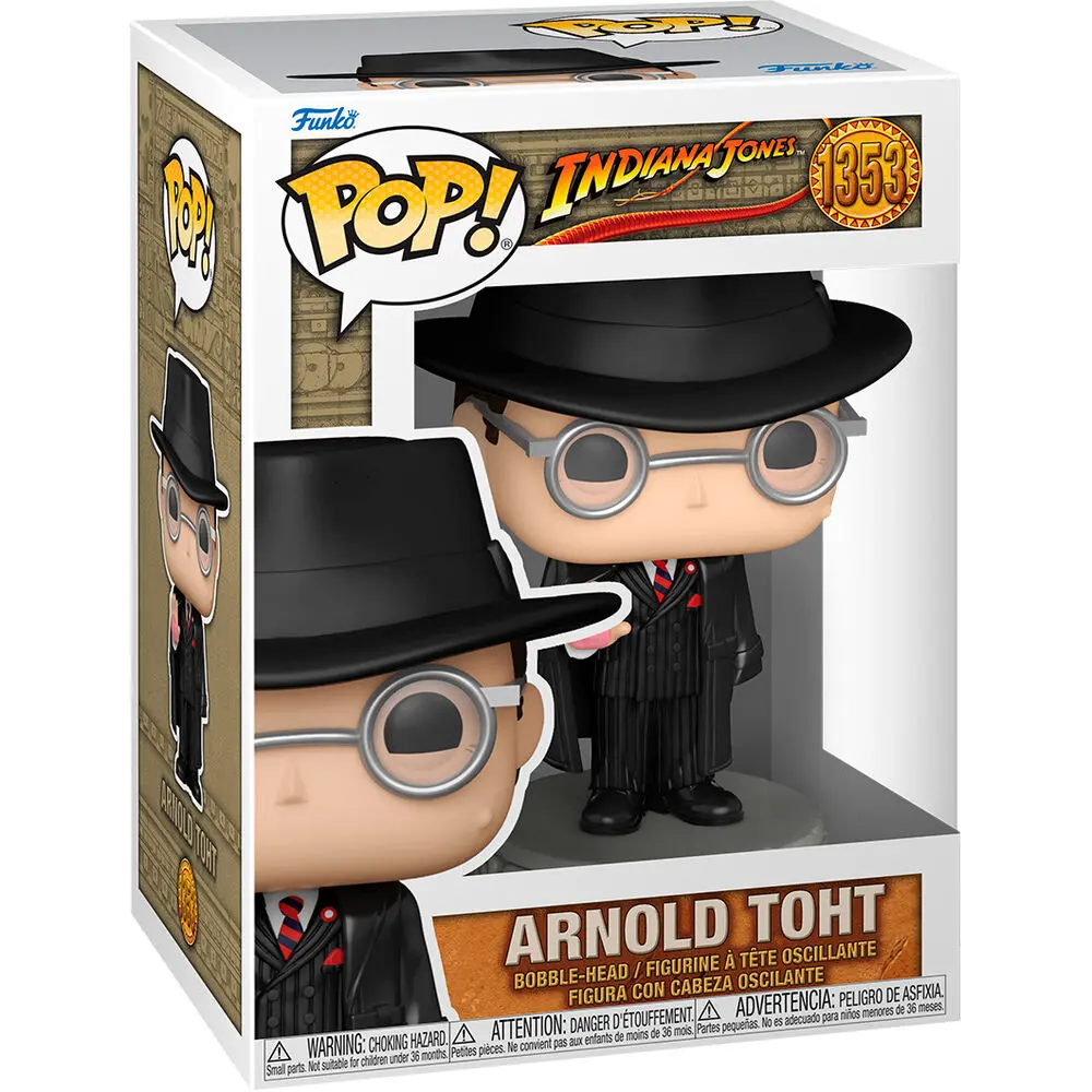 Indiana Jones POP! Movies Vinilna Figura Arnold Toht 9 cm fotografija proizvoda