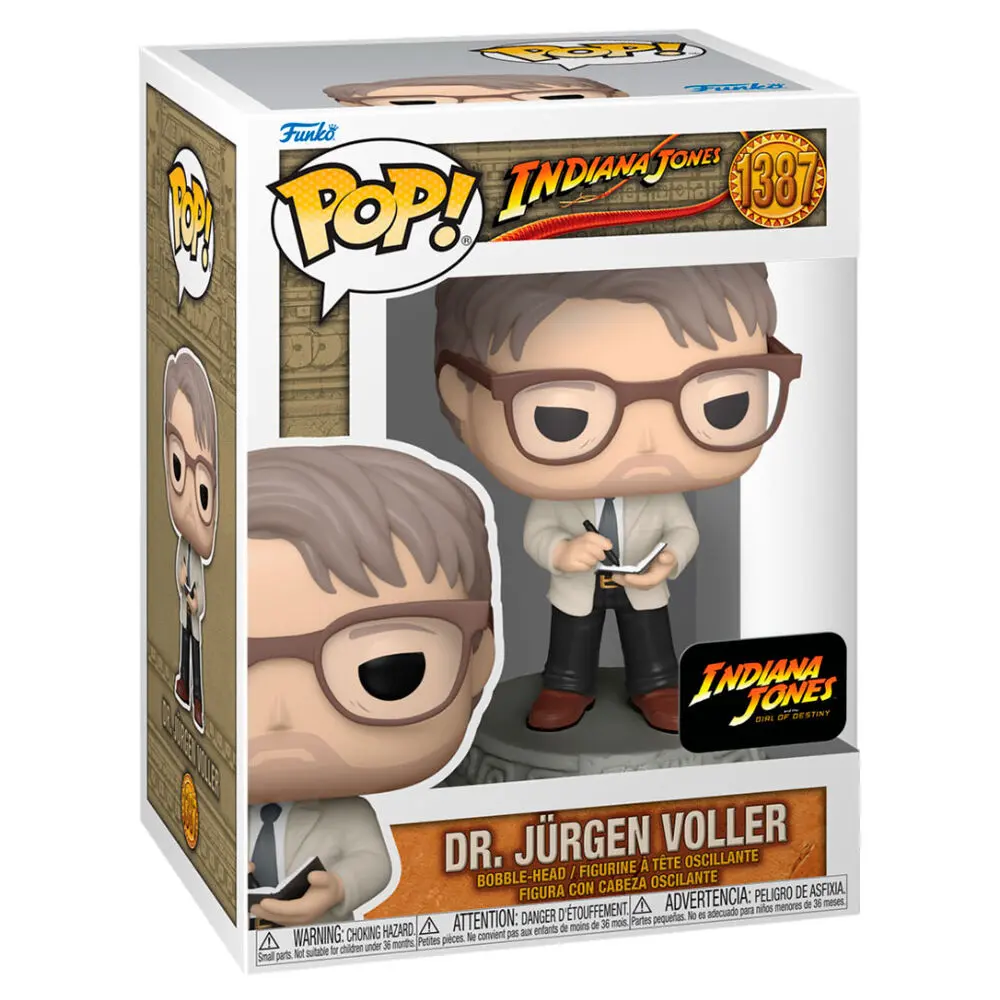 Indiana Jones 5 POP! Movies Vinilna figura Dr. Jurgen Voller 9 cm fotografija proizvoda