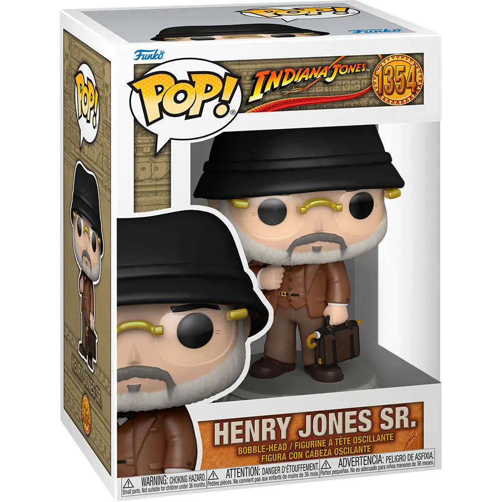 Indiana Jones POP! Movies Vinyl Figura Henry Jones Sr 9 cm fotografija proizvoda